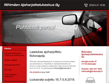 Tablet Screenshot of liukasrata.fi